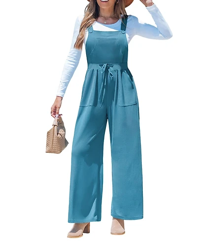 Cupshe Women's Weekend Wander Teal Jumpsuit