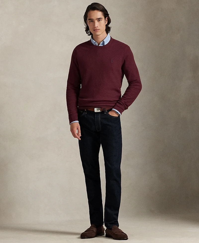 Polo Ralph Lauren Men's Textured Cotton Crewneck Sweater