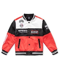 Ring of Fire Big Boys Buz Racing Varsity Jacket