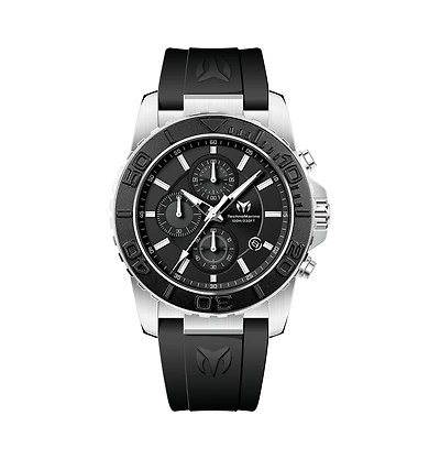 Technomarine Men's Tm-724005 Sea Quartz Black Dial Watch