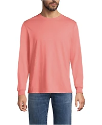 Lands' End Men's Tall Super-t Long Sleeve Henley Shirt