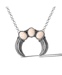 Jessica Simpson Ox Silver Western Necklace
