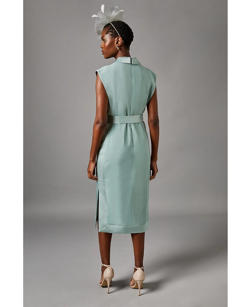 Coast Women's Tux Satin Midi Dress