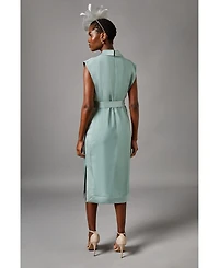 Coast Women's Tux Satin Midi Dress