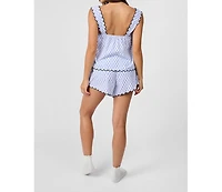 WeWoreWhat Scallop Pajama Shorts