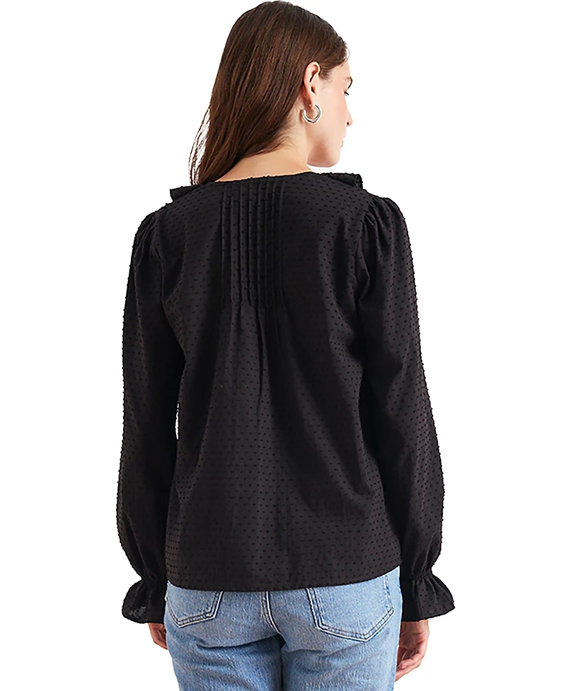 Paneros Clothing Women's Cotton Long Sleeve Chloe Shirt