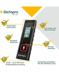 Treblab Dictopro X200 Digital Voice Recorder