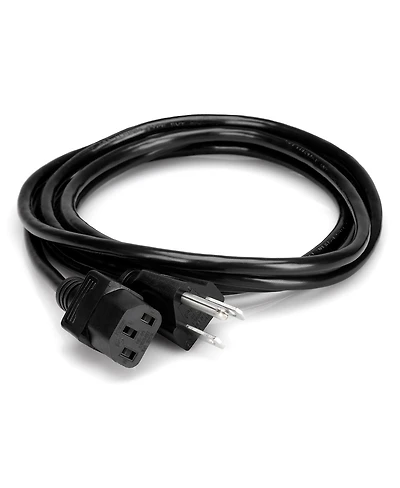 Hosa Technology Hosa Pwc-148 Iec C13 to Nema 5-15P Power Cord, 8 Feet