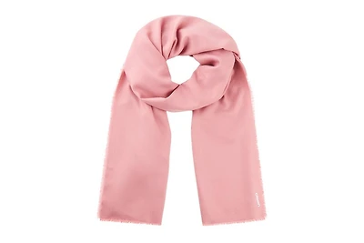 Olsen Solid Scarf with Frayed Edge Trim