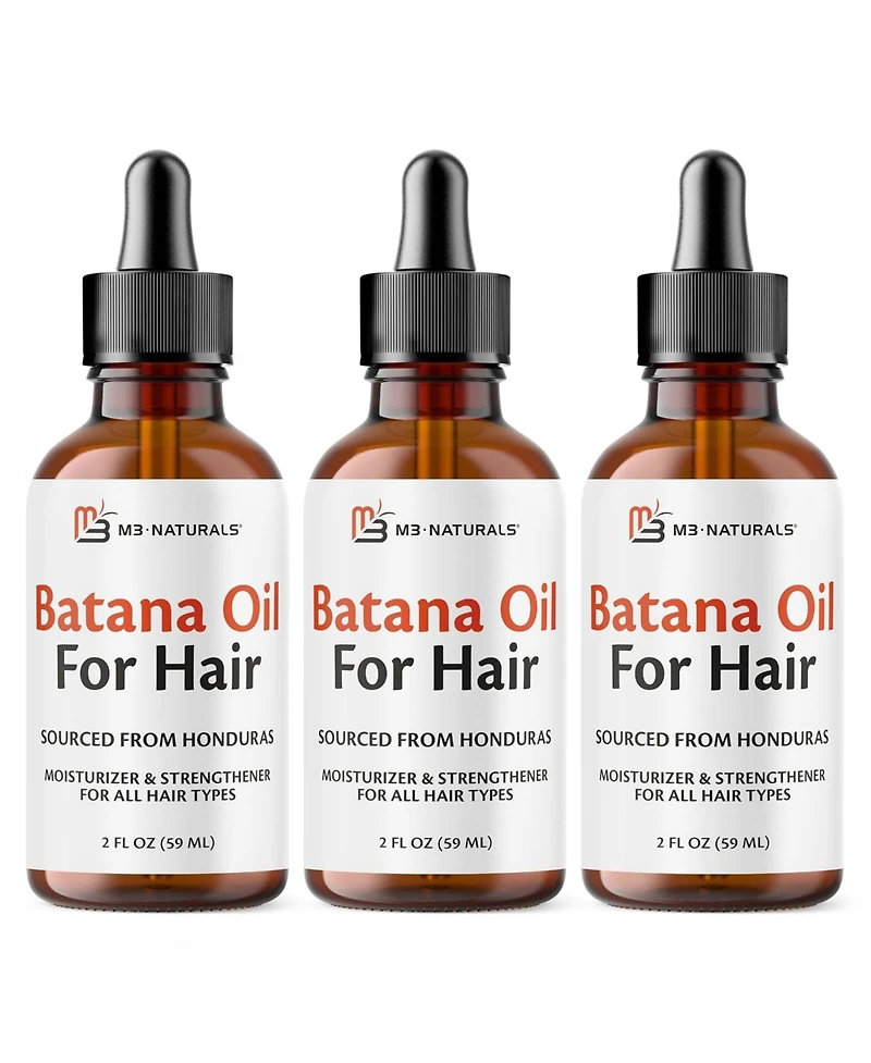 M3 Batana Oil for Hair Growth, 3-Pack