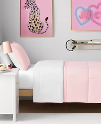 Juicy Couture Box Stitch Reversible 2-Pc. Comforter Set, Twin/Twin Xl