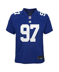 Nike Big Boys and Girls Dexter Lawrence Royal New York Giants Game Jersey