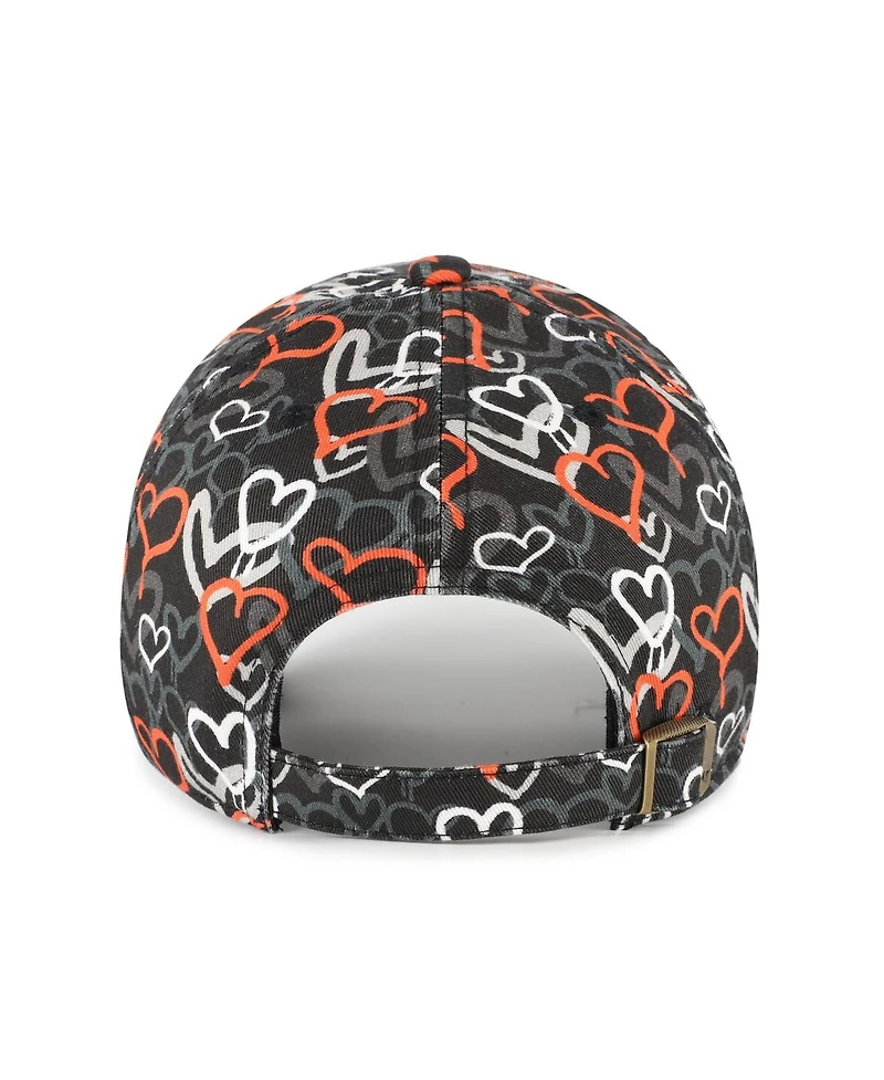 '47 Brand Big Girls Black San Francisco Giants Mural Clean Up Adjustable Hat