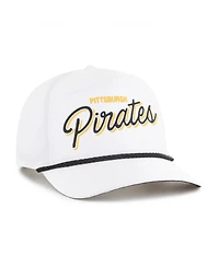 '47 Brand Men's White Pittsburgh Pirates Brrr Fairway Hitch Adjustable Hat