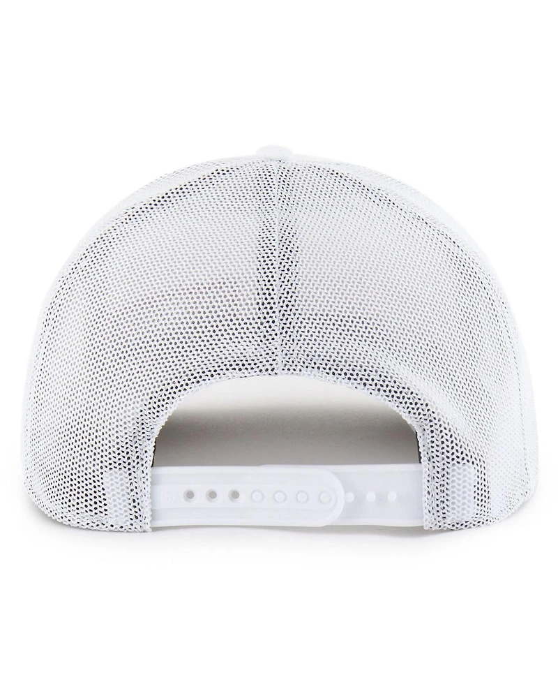 '47 Brand Men's White Athletics Rangefinder Brrr Trucker Adjustable Hat