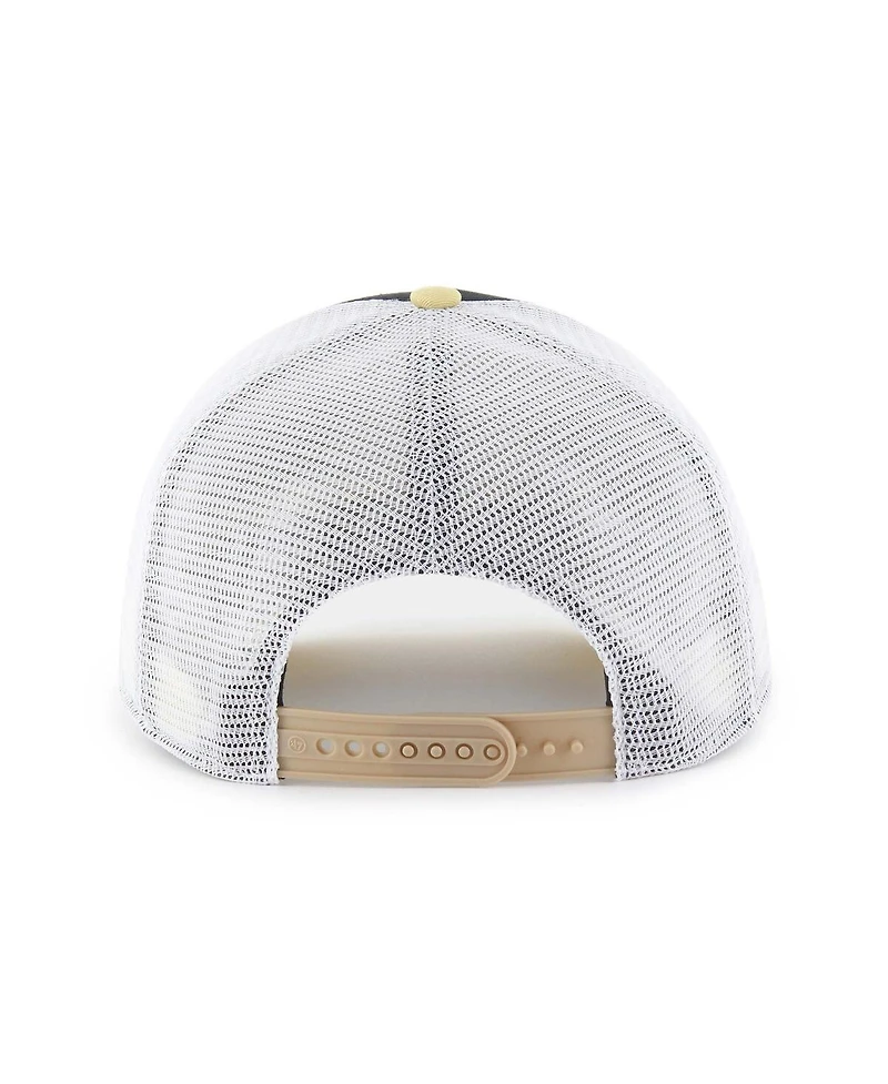 '47 Brand Big Boys and Girls Black/Gold Colorado Buffaloes Super Stripe Hitch Adjustable Trucker Hat