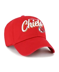'47 Brand Women's Red Kansas City Chiefs Ariana Clean Up Adjustable Hat