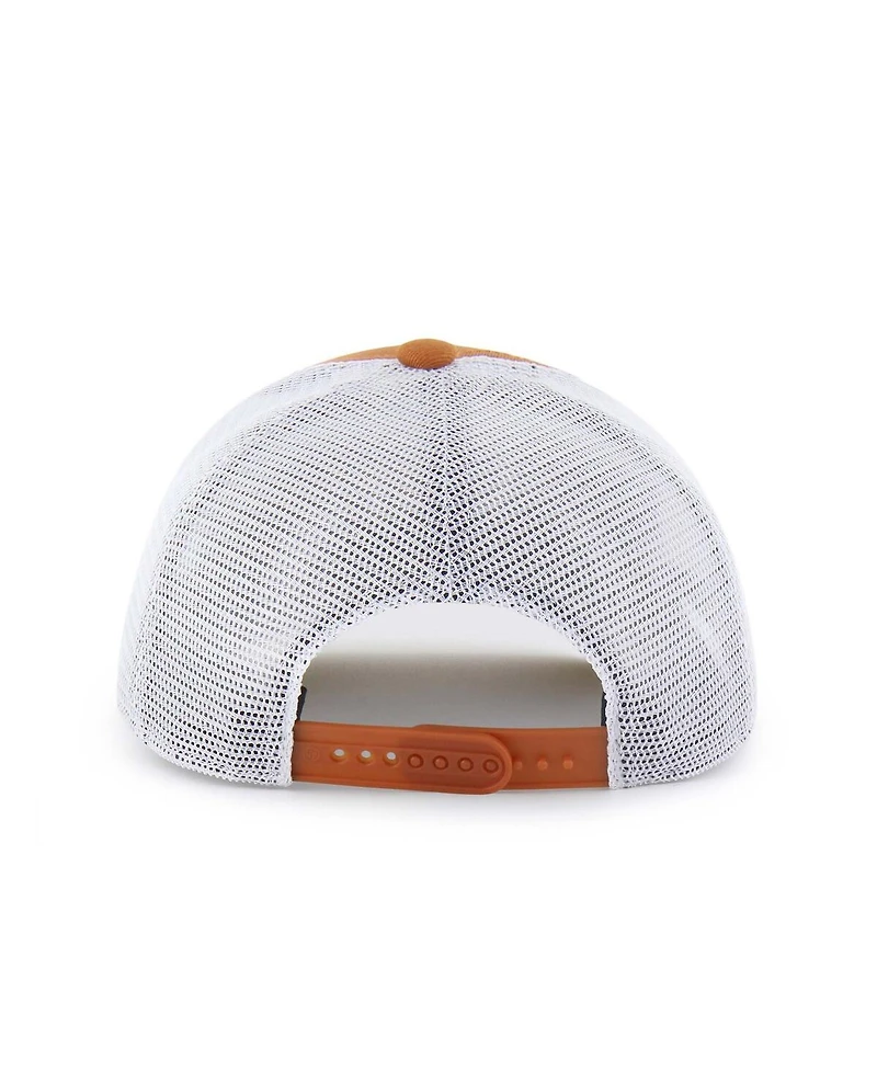 '47 Brand Big Boys and Girls Texas Orange/White Texas Longhorns Super Stripe Hitch Adjustable Trucker Hat