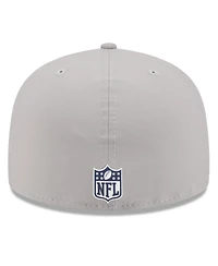 New Era Men's Gray Dallas Cowboys 2025 Sideline 59FIFTY Fitted Hat
