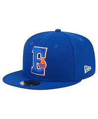 New Era Men's Royal Edmonton Oilers Deceptor 59FIFTY Fitted Hat