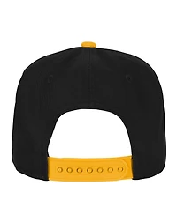 Outerstuff Preschool Black Pittsburgh Steelers Essentials Adjustable Hat
