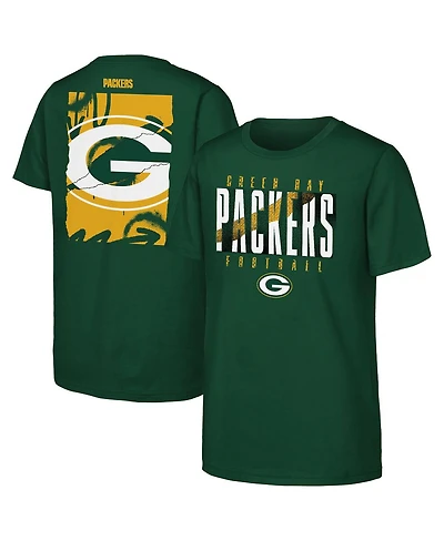 Outerstuff Big Boys and Girls Green Bay Packers Posterize T-Shirt