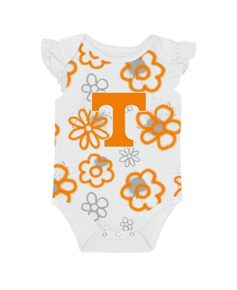 Outerstuff Baby Boys and Girls Tennessee Orange/White Volunteers Little Sunshine 2-Piece Bodysuit Set