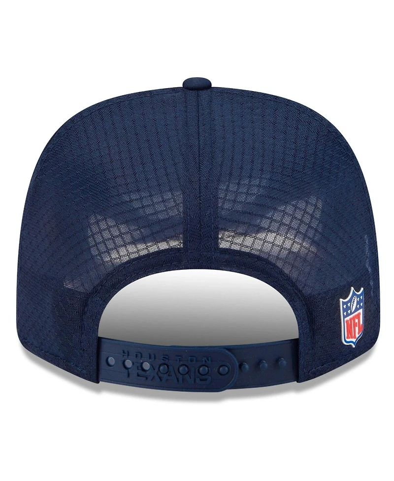 New Era Men's Navy Dallas Cowboys 2025 Sideline Throwback 9SEVENTY Trucker Adjustable Hat