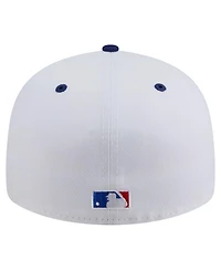 New Era Men's Jackie Robinson White Brooklyn Dodgers 59FIFTY Fitted Hat