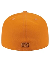 New Era Men's Orange Detroit Tigers Color Pack A-Frame 59FIFTY Fitted Hat