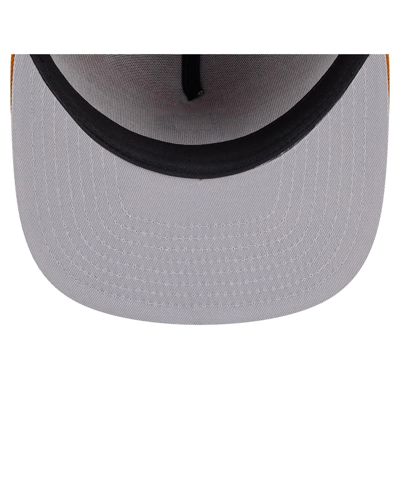 New Era Men's Orange Pittsburgh Pirates Color Pack A-Frame 59FIFTY Fitted Hat