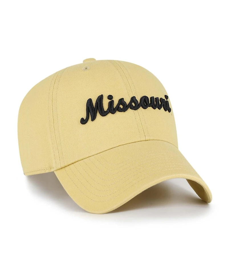 '47 Brand Men's Light Gold Missouri Tigers Vault Clean Up Adjustable Hat