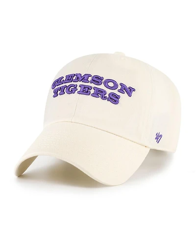 '47 Brand Men's Sand Clemson Tigers Vault Clean Up Adjustable Hat