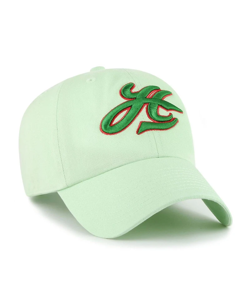 '47 Brand Men's Light Green Hawaii Rainbow Warriors Vault Clean Up Adjustable Hat