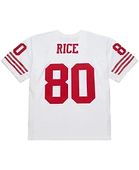 Mitchell Ness Men's Jerry Rice White San Francisco 49ers 1994 Legacy Replica Jersey