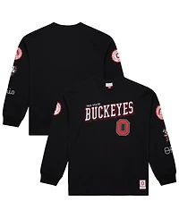 Mitchell & Ness Men's Black Ohio State Buckeyes Training Camp Long Sleeve T-Shirt