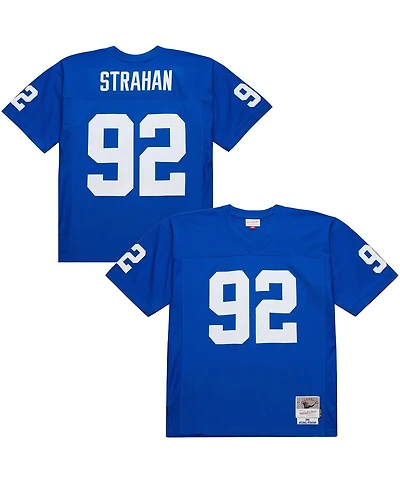 Mitchell Ness Men's Michael Strahan Royal New York Giants 1994 Legacy Replica Jersey