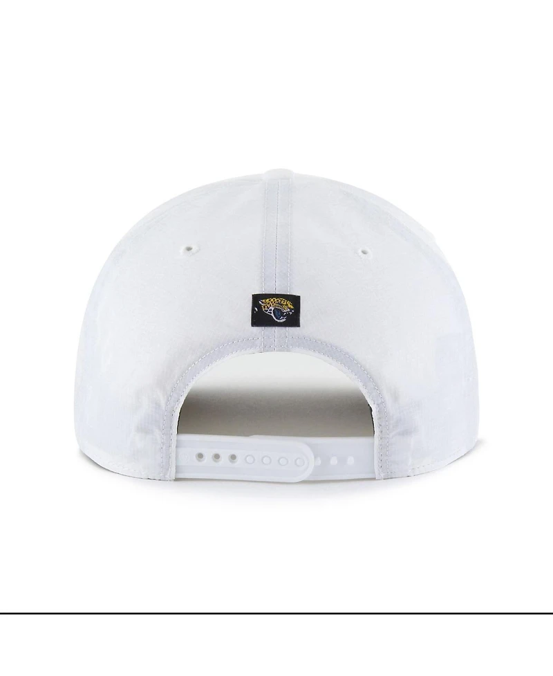 47 Brand Men's White Jacksonville Jaguars Brrr Fairway Hitch Adjustable Hat