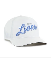 47 Brand Men's White Detroit Lions Brrr Fairway Hitch Adjustable Hat