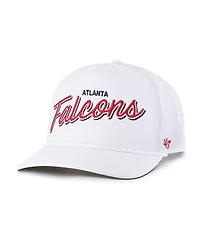 47 Brand Men's White Atlanta Falcons Brrr Fairway Hitch Adjustable Hat