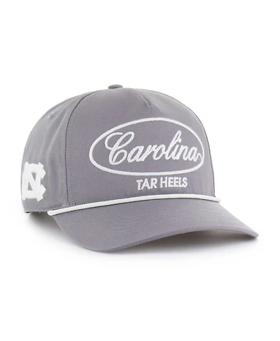'47 Brand Men's Gray North Carolina Tar Heels Contemporary Basics Foundational Rope Hitch Adjustable Hat