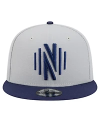 New Era Men's Gray Nashville Sc Color Pack Two-Tone 9FIFTY Snapback Hat