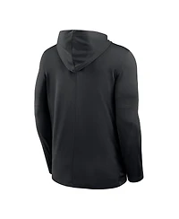 Nike Men's Black Army Black Knights 2025 Sideline Dri-fit Long Sleeve Hoodie T-Shirt