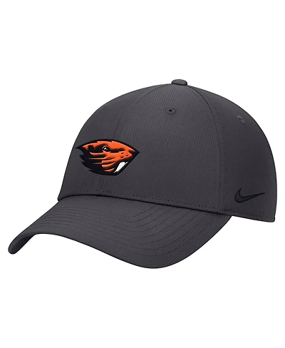 Nike Men's Anthracite Oregon State Beavers 2025 On-Field Club Performance Adjustable Hat