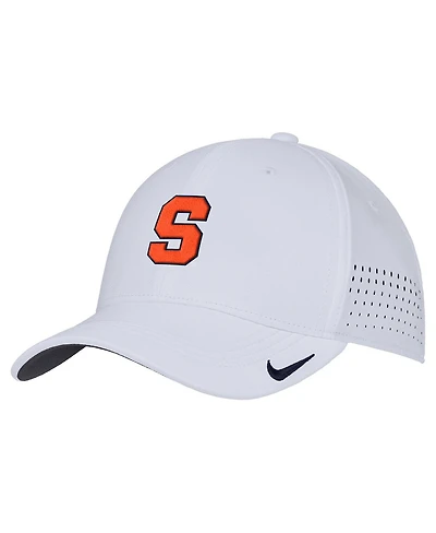 Nike Men's White Syracuse Orange 2025 On-Field Performance Flex Hat