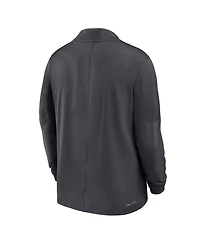 Nike Men's Anthracite Baylor Bears Dri-fit Half-Zip Pullover Sweatshirt