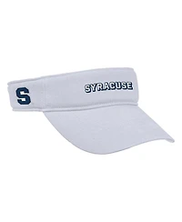 Nike Men's White Syracuse Orange 2025 On-Field Ace Performance Adjustable Visor Hat