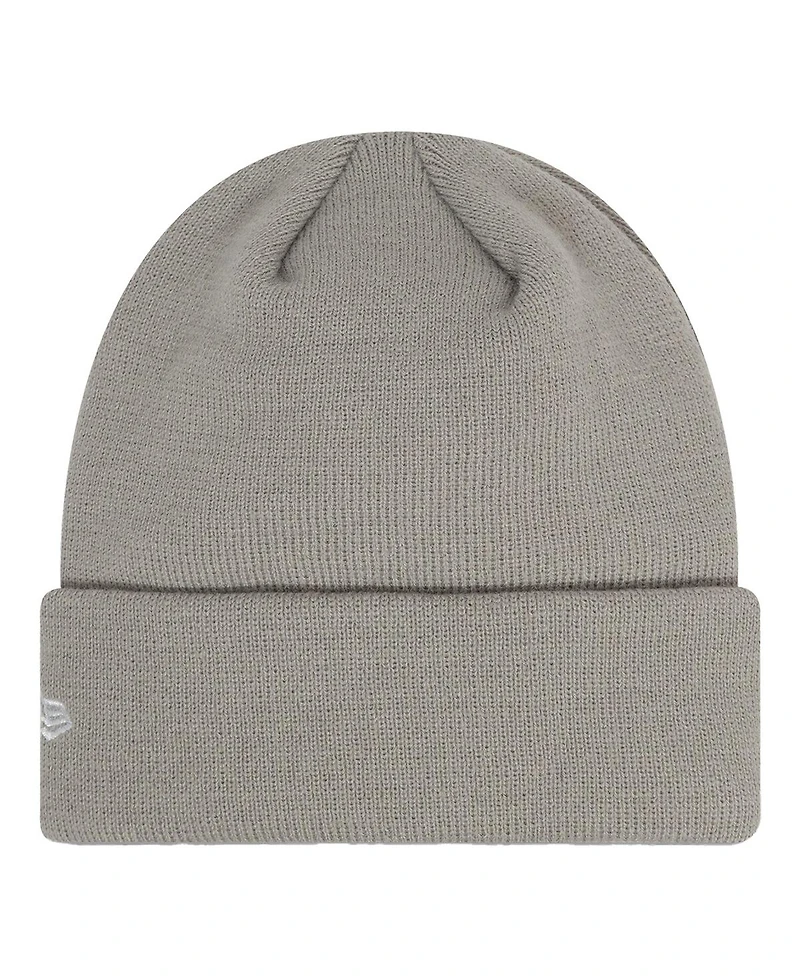 New Era Big Boys and Girls Gray Manchester United Iridescent Cuffed Knit Hat