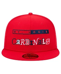 New Era Men's Red St. Louis Cardinals Ransom 59FIFTY Fitted Hat