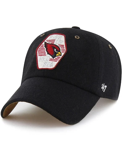 Stoney Clover Lane x '47 Brand Men's and Women's Black Arizona Cardinals Field Goal Clean Up Adjustable Hat